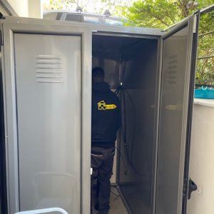 Αποθήκη από αλουμίνιο 140 Χ 150 Χ 220