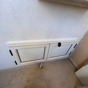 Ντουλάπι - ερμάρια αλουμινίου για κάλυψη Κολεκτερ